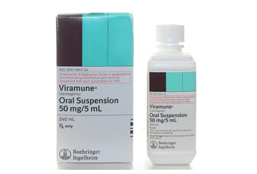 VIRAMUNE 50 MG/5 ML 240 ML SUSPENSION